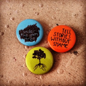 gum tree buttons